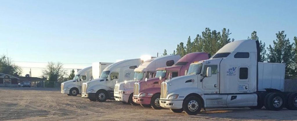Picture of JV Trucking vehicles